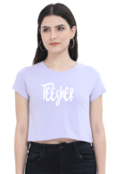 Teesher’s Crop Top For Womens