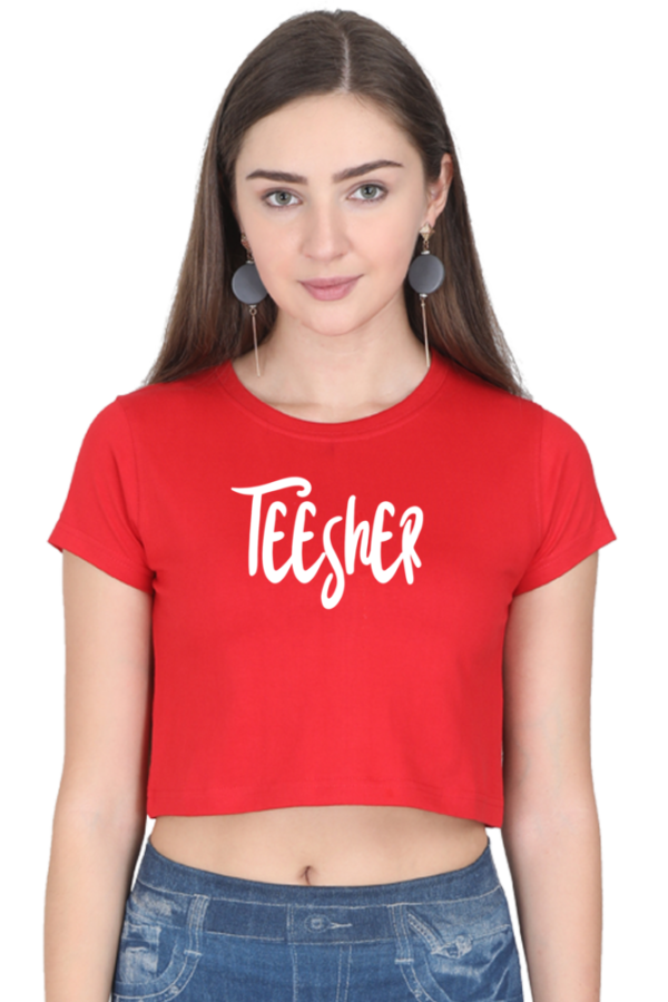 Teesher’s Crop Top For Womens