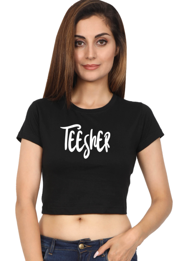 Teesher’s Crop Top For Womens - Image 9