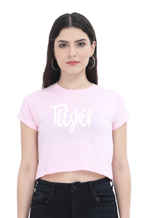 Teesher’s Crop Top For Womens - Image 3