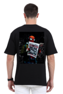 SpiderTee Oversized Classic T-Shirt Black