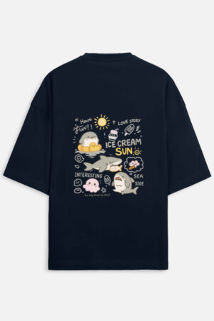 Baby shark Oversized Unisex T shirt