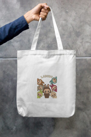 LABUBU Tote Bag Zipper