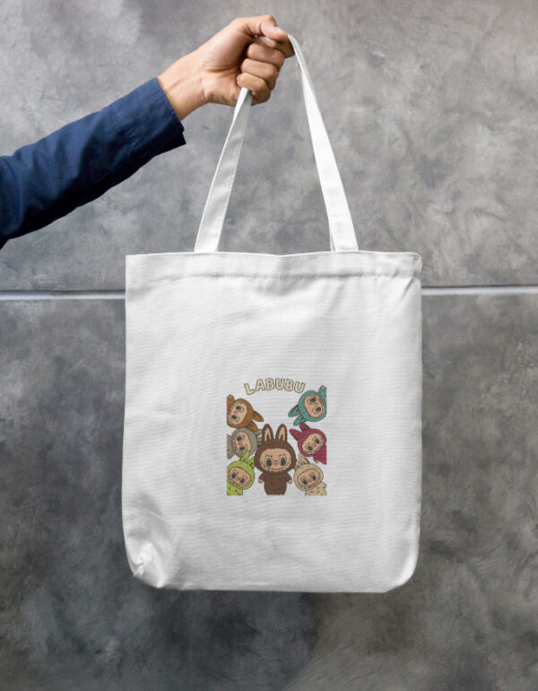 LABUBU Tote Bag Zipper