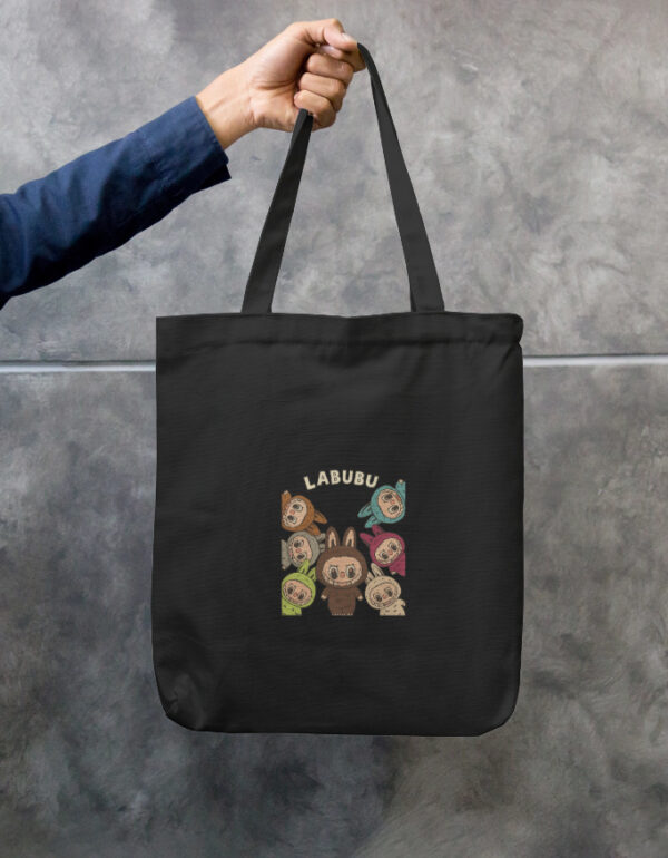 LABUBU Tote Bag Zipper - Image 3