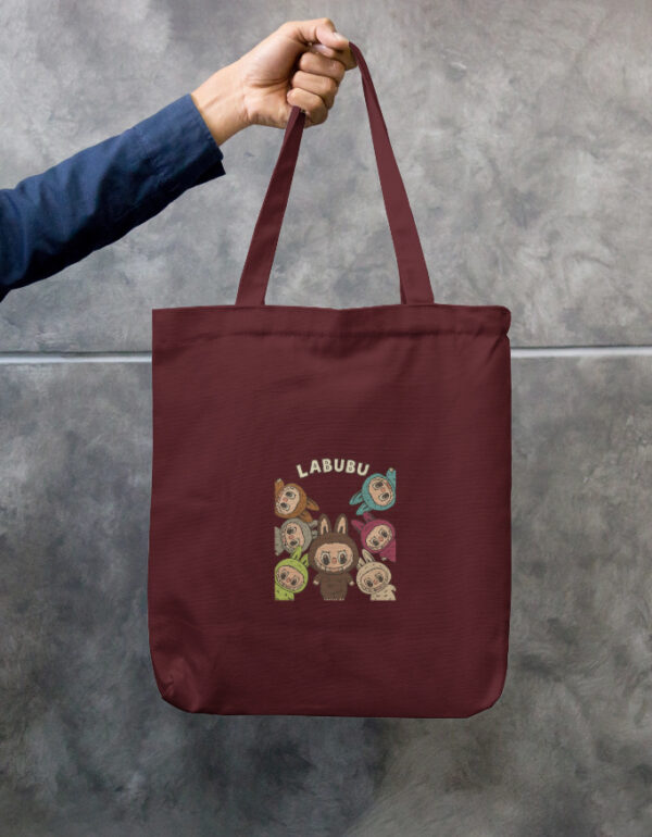 LABUBU Tote Bag Zipper - Image 5
