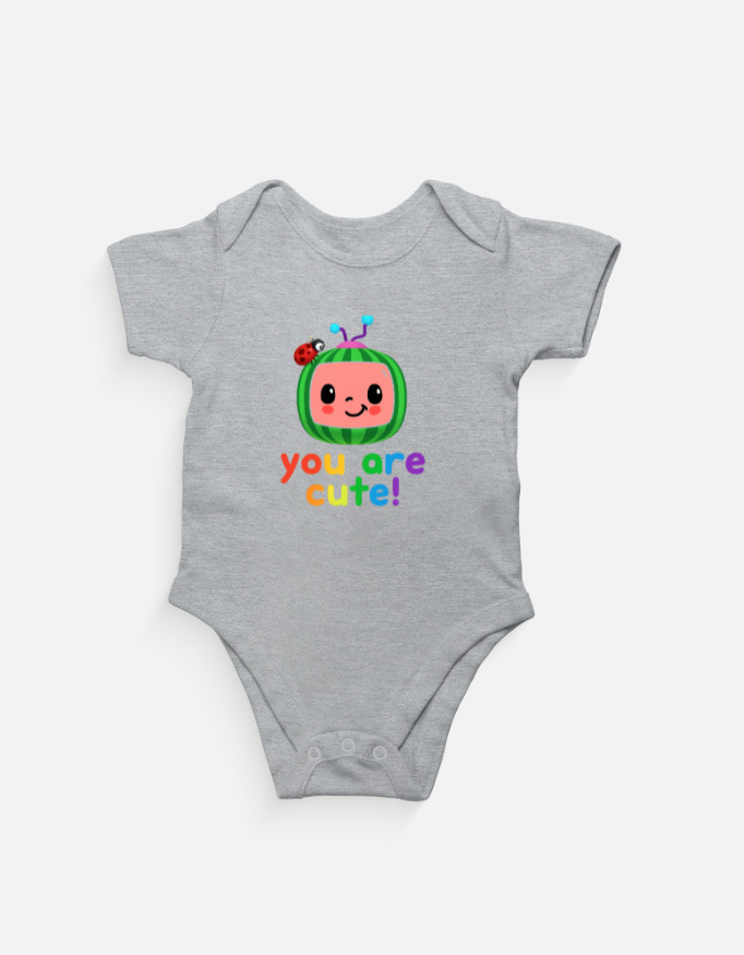 Cocomelon theme Kids Rompers
