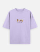 Coffee Cup Printed Unisex Oversized T-Shirt