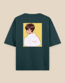 Cute Boy Back Printed T-Shirt