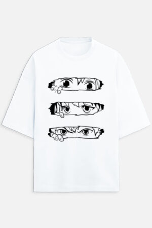 Animie Eye Printed T-Shirt
