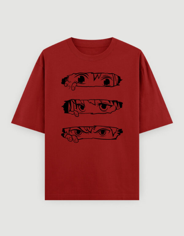 Animie Eye Printed T-Shirt - Image 8