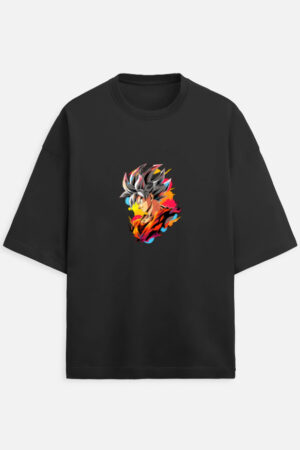 Animie Printed Oversized Tshirt