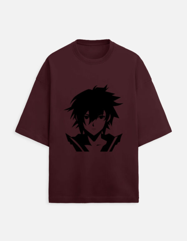 Mens Animie Printed Oversized Tshirt