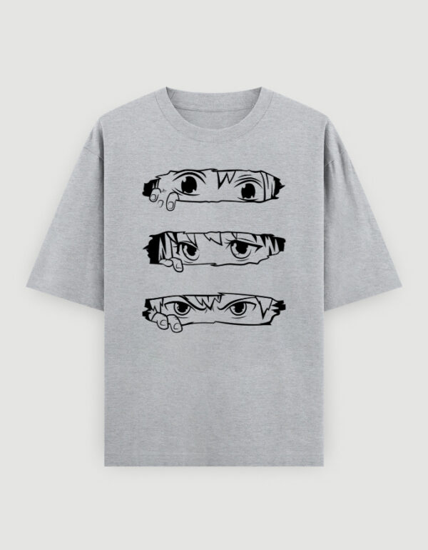 Animie Eye Printed T-Shirt - Image 10