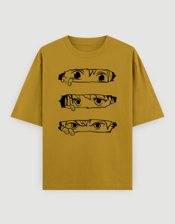 Animie Eye Printed T-Shirt