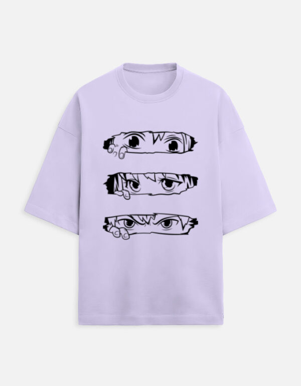 Animie Eye Printed T-Shirt - Image 6