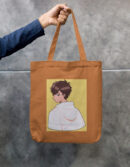 Cute Animie Printed Tote Bag Zipper