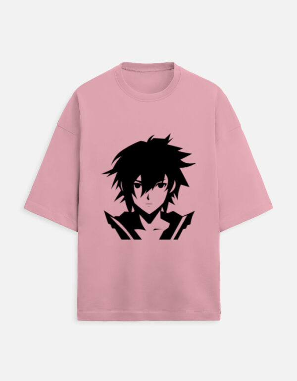 Mens Animie Printed Oversized Tshirt - Image 6