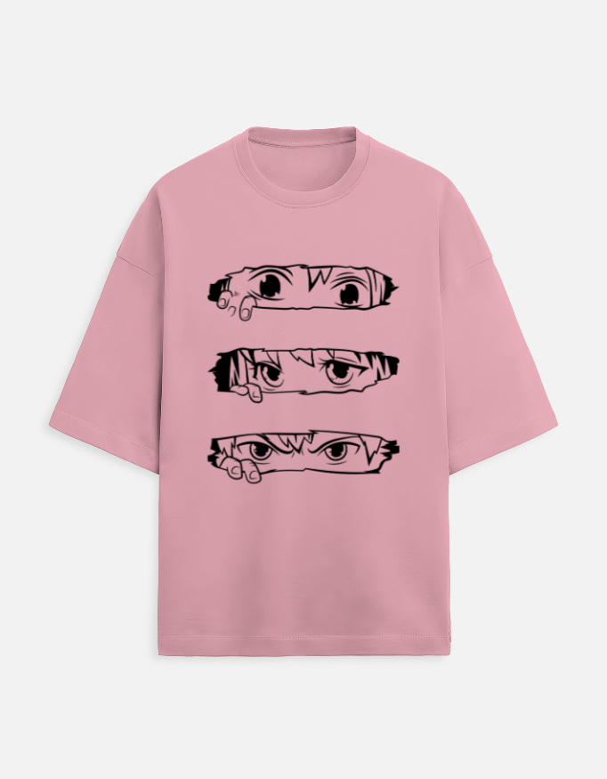 Animie Eye Printed T-Shirt - Image 8