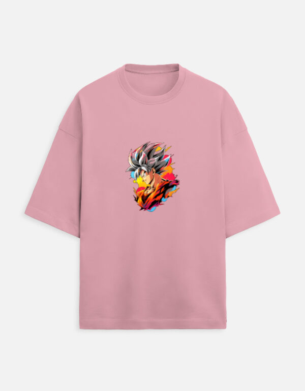 Animie Printed Oversized Tshirt - Image 5