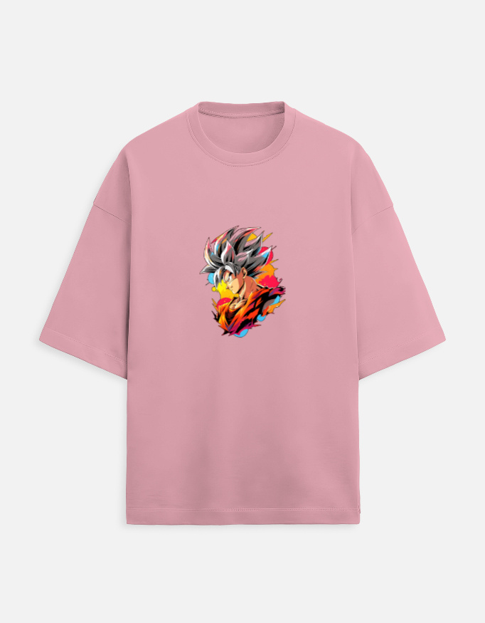 Animie Printed Oversized Tshirt - Image 5