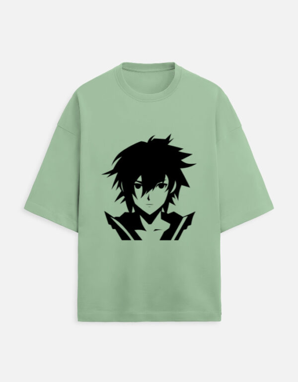 Mens Animie Printed Oversized Tshirt - Image 8