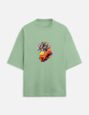 Animie Printed Oversized Tshirt