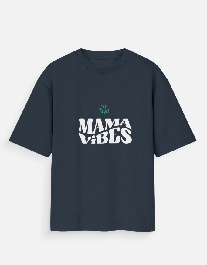 Mama Vibe Oversized  T-Shirt - Image 2