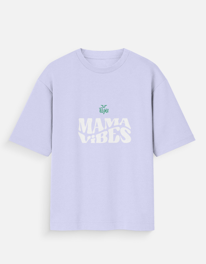 Mama Vibe Oversized  T-Shirt - Image 5